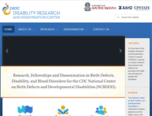 Tablet Screenshot of disabilityresearchcenter.com